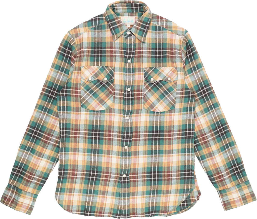Wythe - Pearl Snap Flannel Shirt - Logger Plaid