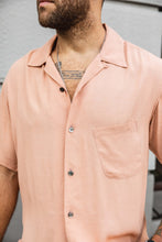 ADDICT Clothes - Open Collar Slant Pocket Shirt - Dusty Pink