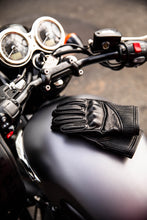 Goldtop England - Silk Lined Viceroy Gloves - Black