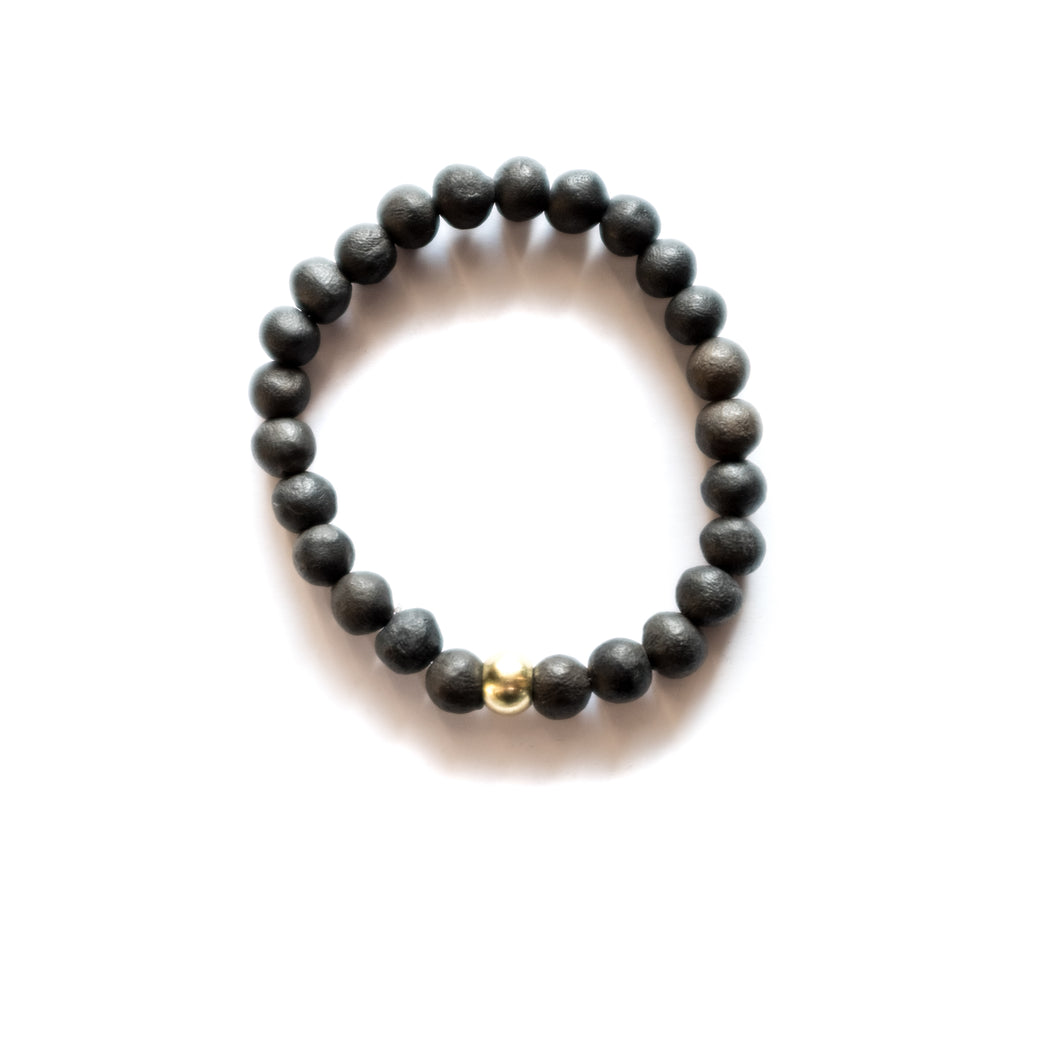 Haiti Design Co. - Terra Cotta Bracelet - Black