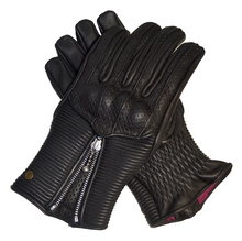 Goldtop England - Silk Lined Raptor Gloves - Black