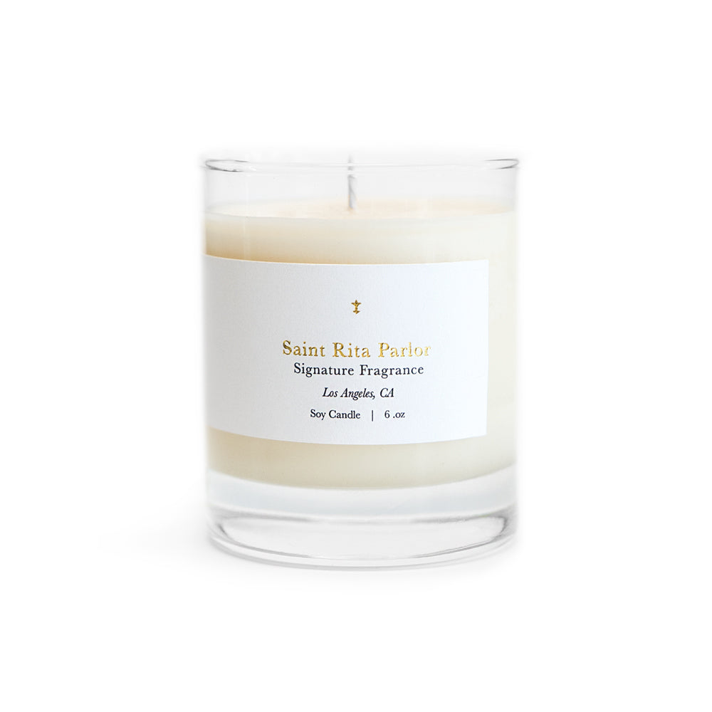 Saint Rita Parlor - Handpoured Soy Candle | Signature Fragrance
