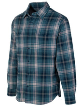 Schott N.Y.C - Plaid Cotton Flannel Shirt - Cadet