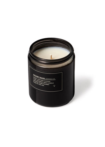 Square Trade Goods Co. - Leather & Smoke - 8oz Candle