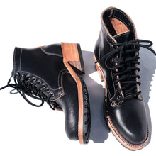 Truman Boot Co. - Nora Womens Boot - Black Waxed Flesh