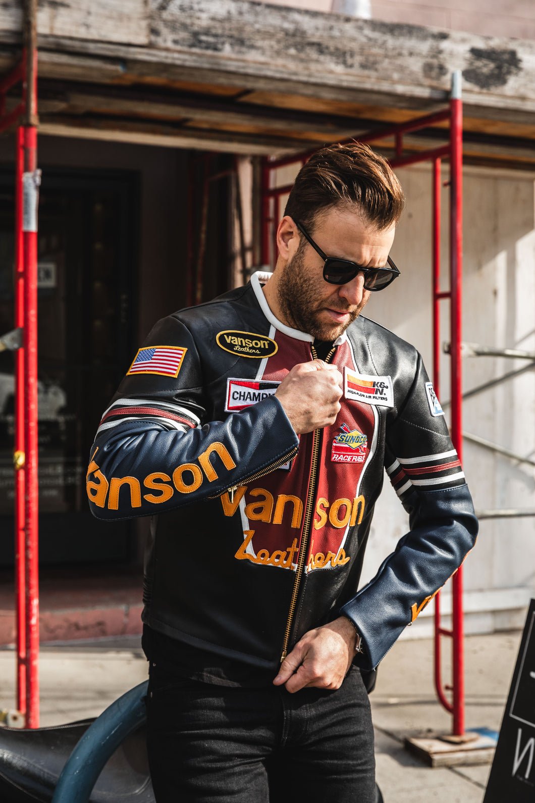 Vanson - Star Jacket – ButterScotch LB