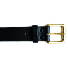 ButterScotch - 1.5" Roller Bar Belt - Black & Brass